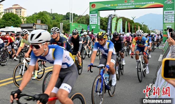 全国近千名骑手聚集靖安竞速:江西省国家级生