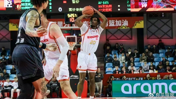 深圳大胜吉林冲击季后赛排名飙升至第4